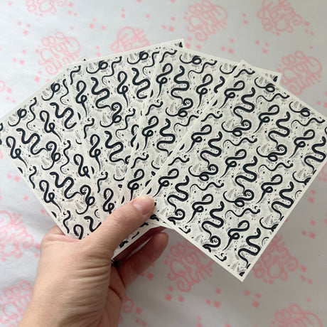 Water Transfer Paper Blanks - pack of 5