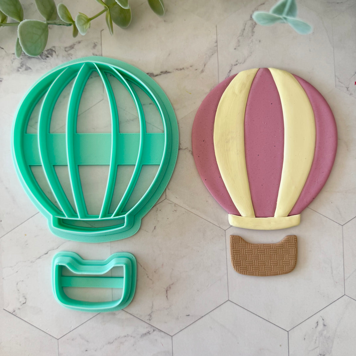 Hot Air Balloon Decor Cutter Set