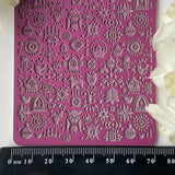 Nordic Christmas Pattern Texture - Texture Mat