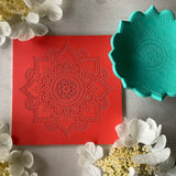 Intricate Mandala Trinket Dish - Texture Mat
