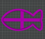 Here Fishy Fishy Cutter STL - digital download