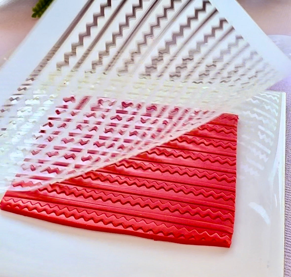 Stripes and Zig Zags Stencil