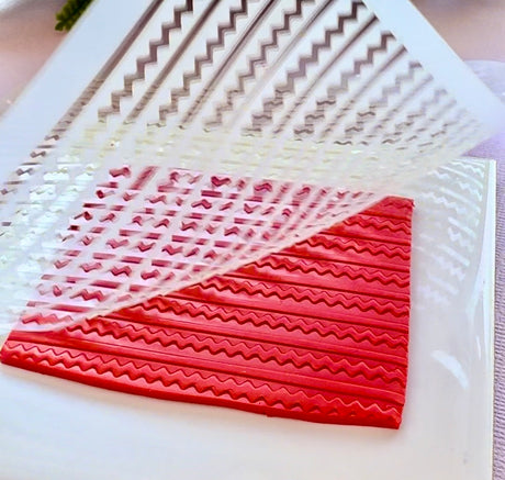 Stripes and Zig Zags Stencil
