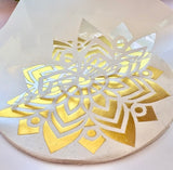 Lotus Mandala Stencil