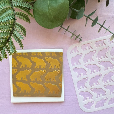 Elephant Parade Stencil