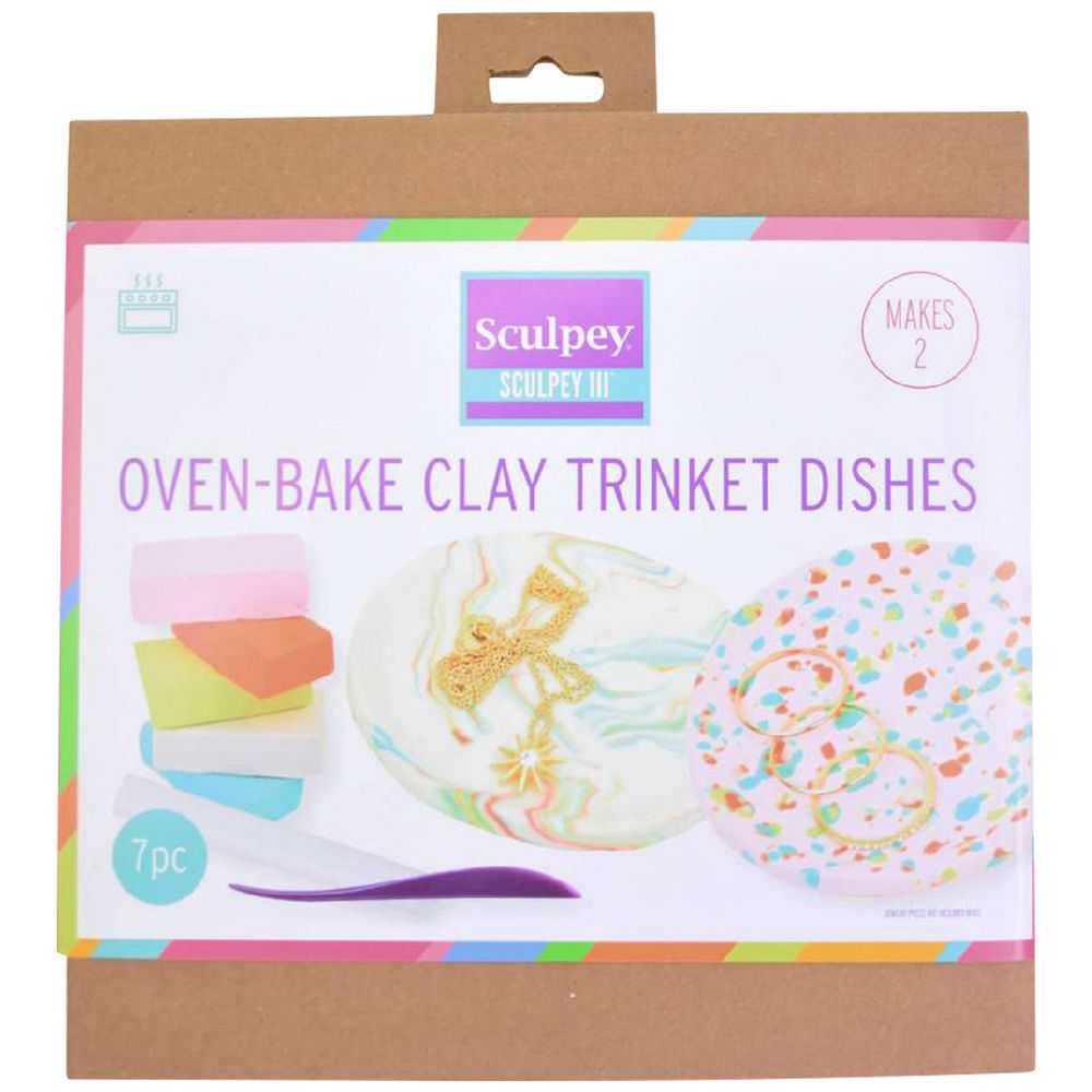 Trinket Dish Kit - Sculpey III Polymer Clay