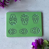 Love Stitches Sugar Skull - Texture Mat