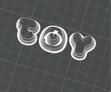 Cute Joy Dangle Cutter Set STL - digital download
