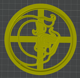 Mermaid Decor Cutter STL - digital download