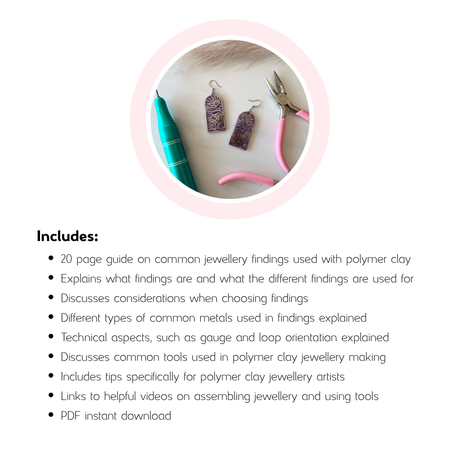 Common Jewellery Findings Explained - Printable Tutorial