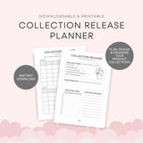Product Collection Planner - Printable Planner for Creative & Handmade Business