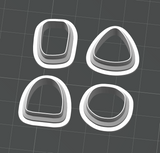 Organic Stud Cutter Set STL - digital download