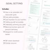 Goal Setting for Small Business