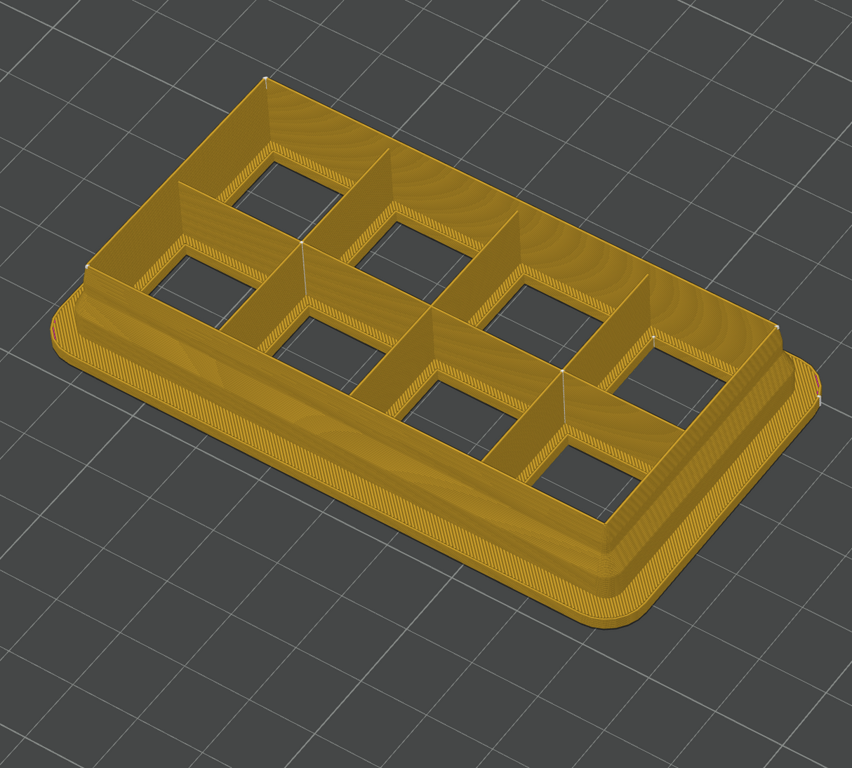 Colour Recipe Cutter STL (80mm Medium) - digital download