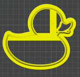 Rubber Ducky Decor Cutter STL - digital download