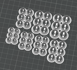 Stud Embedding Multi-Cutter Bundle STL - digital download