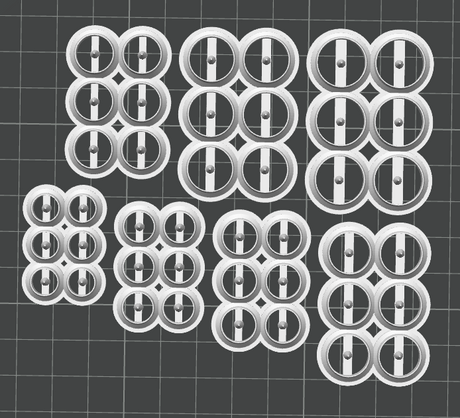 Stud Embedding Multi-Cutter Bundle STL - digital download