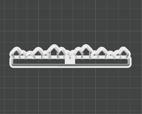 Town Houses Slabscape cutter STL - digital download