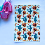 Sugar Skulls & Cacti Waterslide Transfer Decal