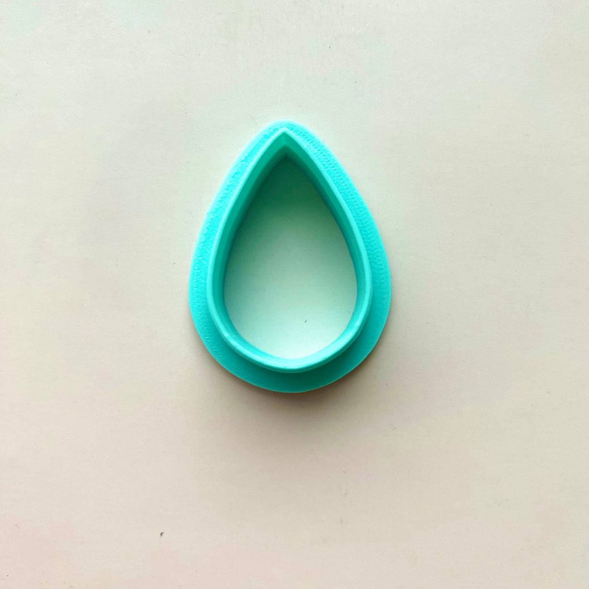 Teardrop Open Back Bezel - Stainless Steel - 20 pack