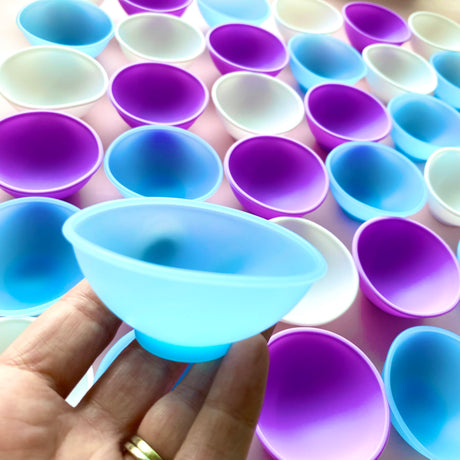 Mini Silicone Mixing Bowls - 3 pack