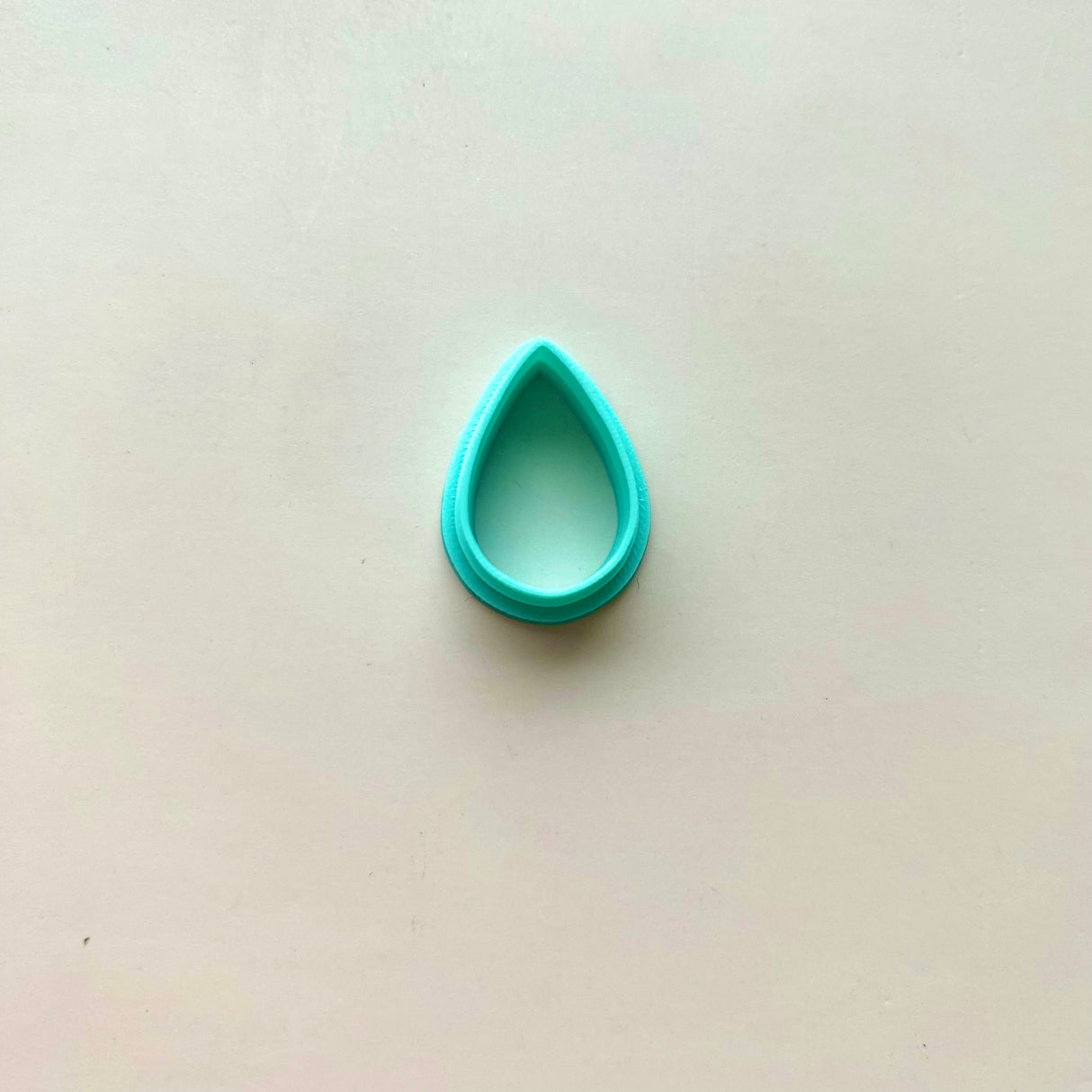 Teardrop Open Back Bezel - Stainless Steel - 20 pack