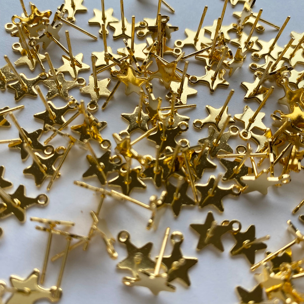 Star Stud Topper - Gold Plated Stainless Steel