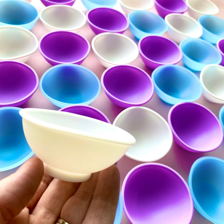 Mini Silicone Mixing Bowls - 3 pack