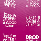 Keep Calm and Drink Tea (313) Silk Screen