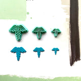 Caduceus Medical Symbol Cutter