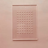 Earring Card Hole Guide