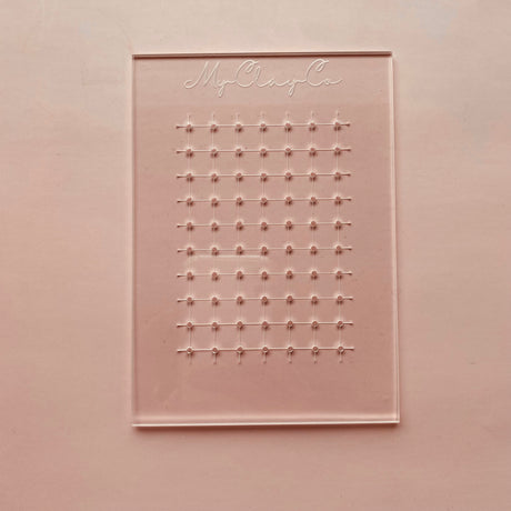 Earring Card Hole Guide
