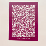 Grandma's Lace Flowers (329) Silk Screen