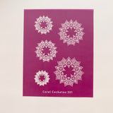 Boho Mandala Earrings (301) Silk Screen