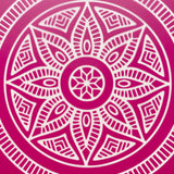Sundial Mandala Trinket Dish (307) Silk Screen