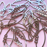 Trio of Hearts Charms - Stainless Steel