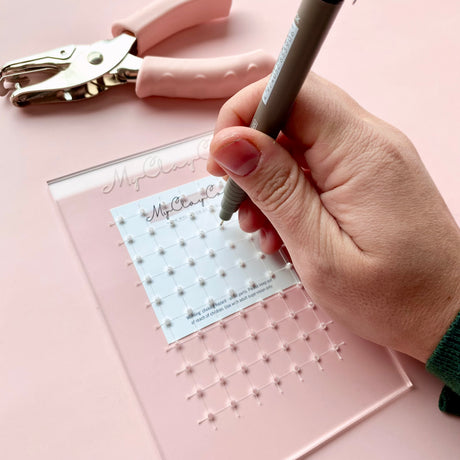 Earring Card Hole Punching Set