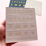 Planner Sticker Tabs