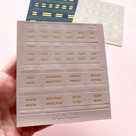 Planner Sticker Tabs