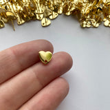 Heart Stud Topper - Gold Plated Stainless Steel