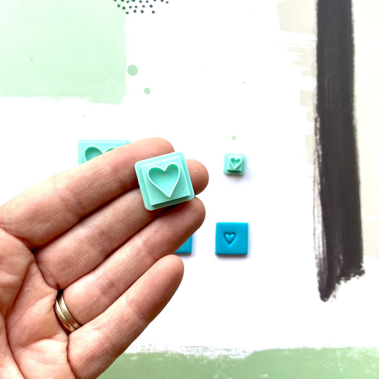 Heart Outline Stamp