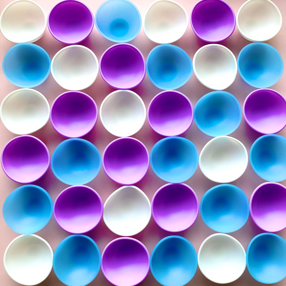Mini Silicone Mixing Bowls - 3 pack