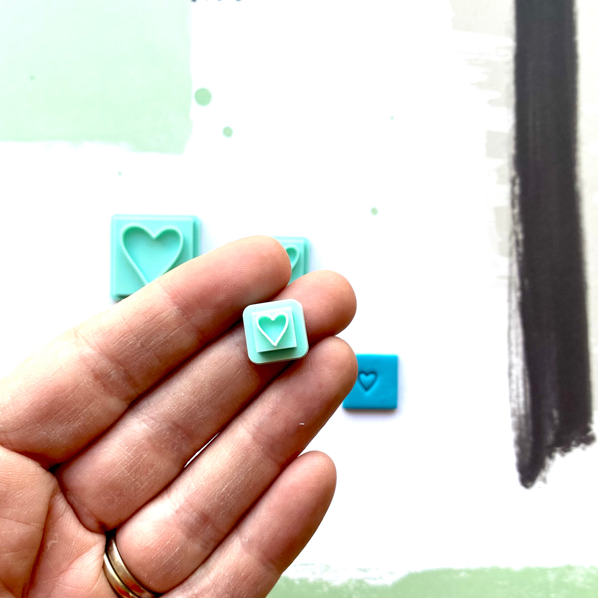 Heart Outline Stamp