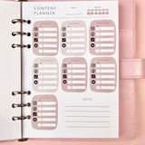Content Planner Pad - 20 sheets