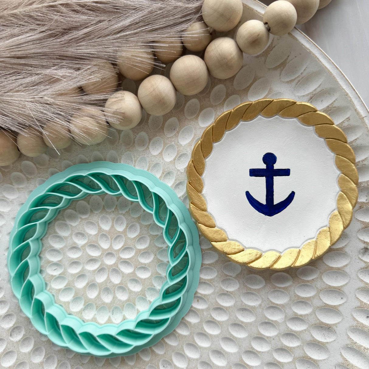Nautical Circle Frame Decor Cutter