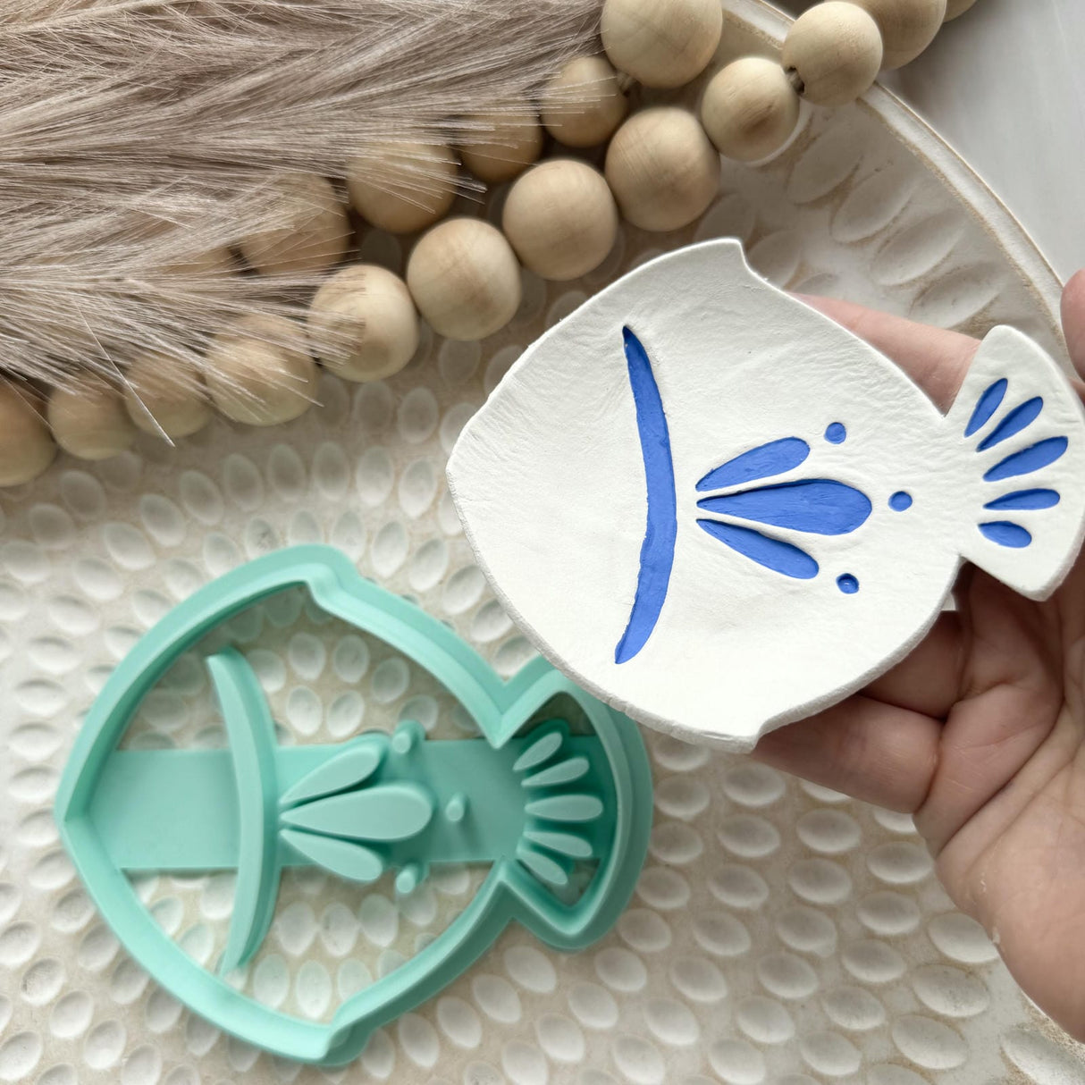 Folk Flounder Decor Cutter