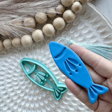 Folk Fish Bookmark Cutter