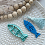 Folk Fish Bookmark Cutter