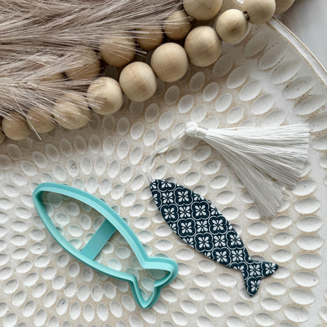Sardine Fish Bookmark Cutter STL - digital download