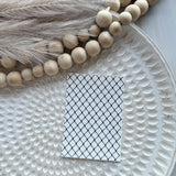 Knots and Ropes in Navy - Water Soluble Transfer